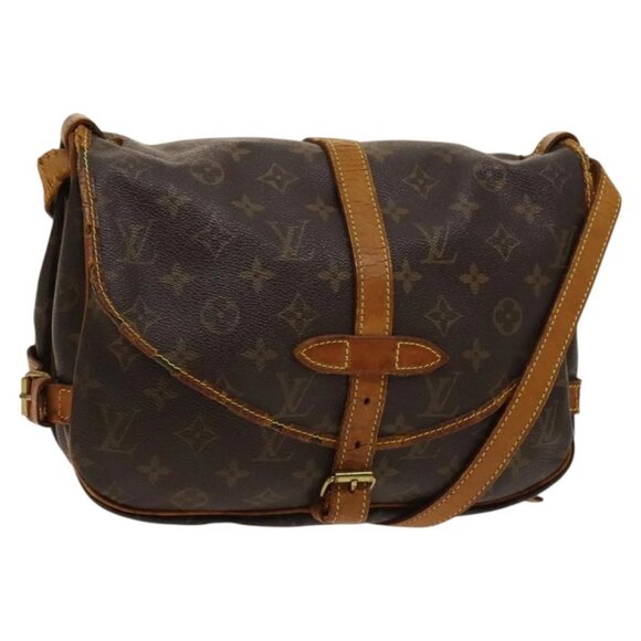 LOUIS VUITTON Monogram Saumur 30 Shoulder Bag - Picture 1 of 16